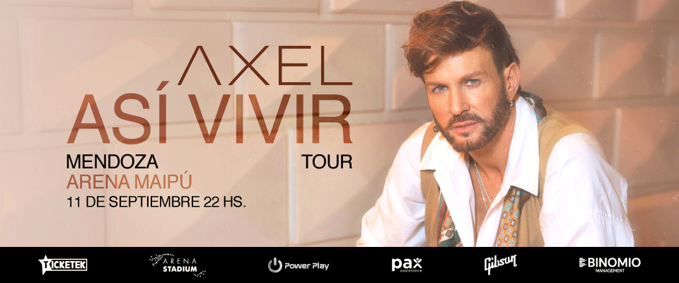 Axel llega a Mendoza en 2026