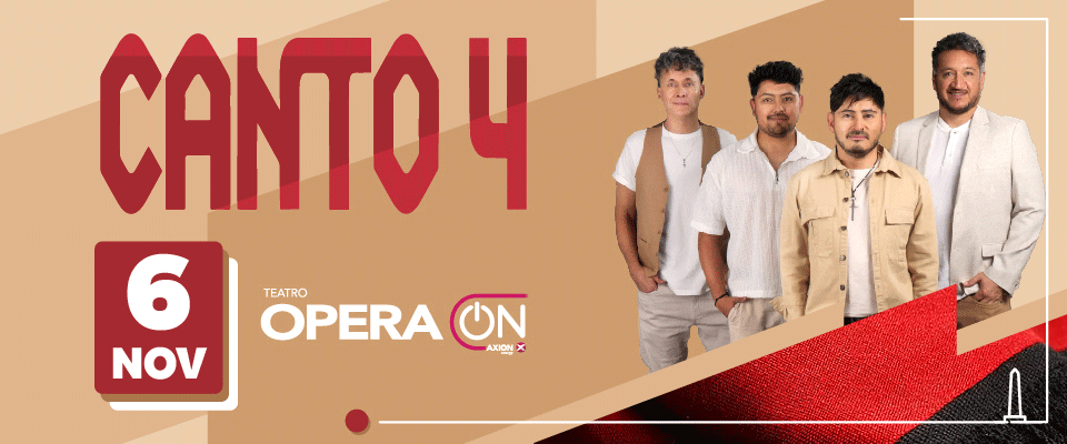 Canto 4 vuelve al Teatro Ópera en 2026. Entradas online