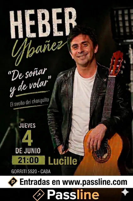 Heber Ybañez debuta con su primer show en 2026. Entadas online