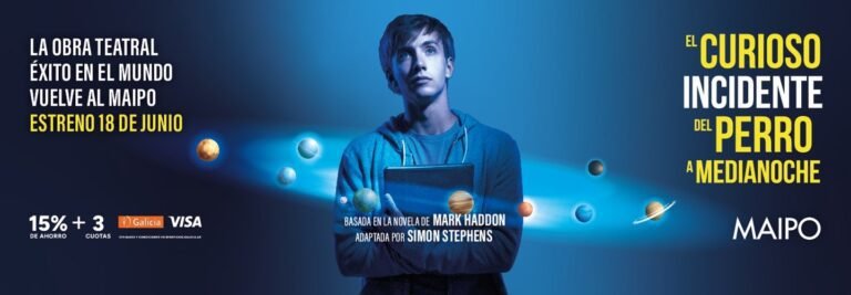 “El curioso incidente del perro a medianoche” regresa al Teatro Maipo en 2026