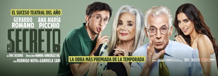 Gerardo Romano y Ana María Picchio protagonizan “El Secreto” en 2026