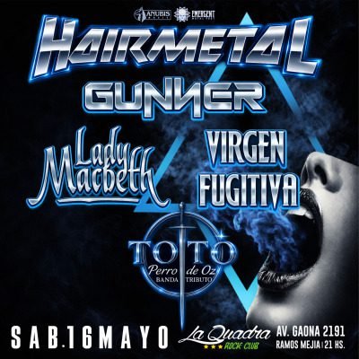 El Hair Metal vuelve en 2026. Entradas