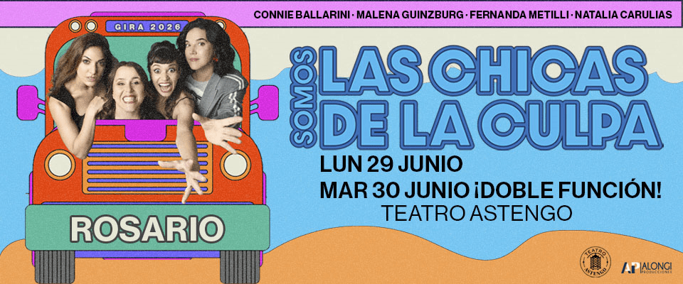 “Las Chicas de la Culpa” llegan al Teatro Astengo en 2026. Entradas online