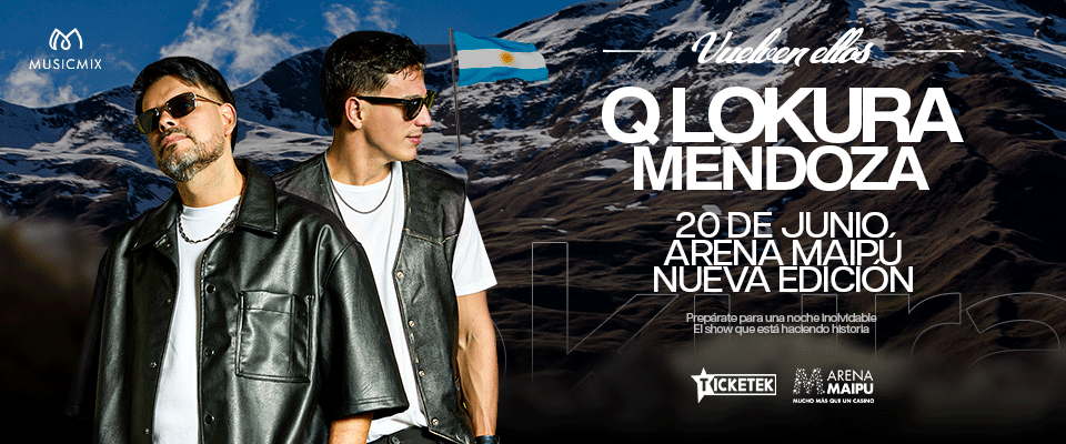 Q' Lokura vuelve a Mendoza en 2026. Entradas online