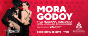 Mora Godoy llega al Teatro Santa María en 2026