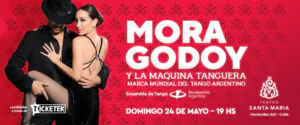Mora Godoy llega al Teatro Santa María en 2026