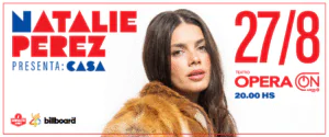 Natalie Pérez inicia gira 2026 con “Casa”. Tickets Online