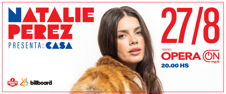 Natalie Pérez inicia gira 2026 con “Casa”. Tickets Online