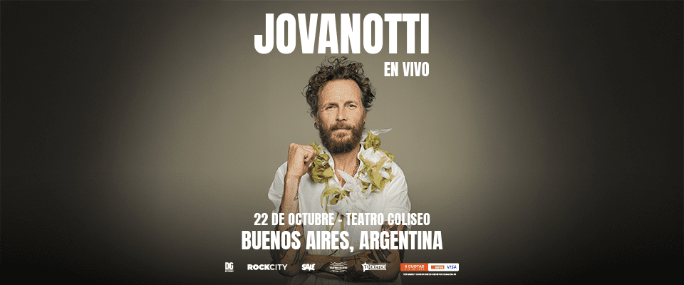 Jovanotti llega a Argentina en 2026