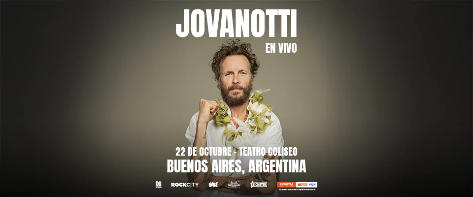 Jovanotti llega a Argentina en 2026