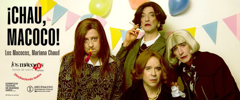 “¡Chau, Macoco!” celebra los 40 años de Los Macocos. Tickets online