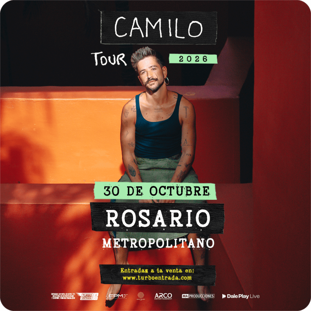 Camilo regresa a Argentina en 2026 con un show cargado de éxitos