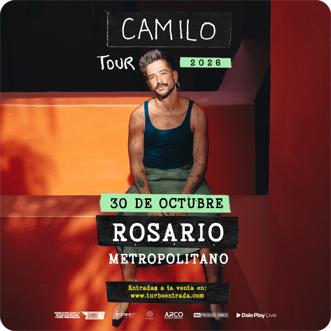 Camilo regresa a Argentina en 2026 con un show cargado de éxitos