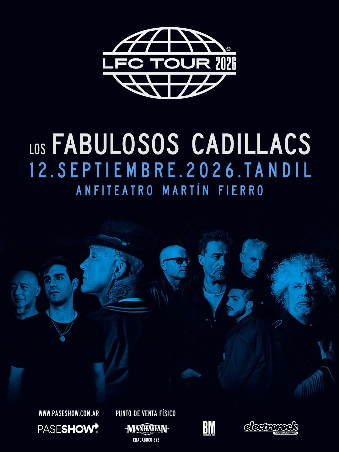 Los Fabulosos Cadillacs festejan sus 40 años en 2026. Fechas y Ocio Tickets!
