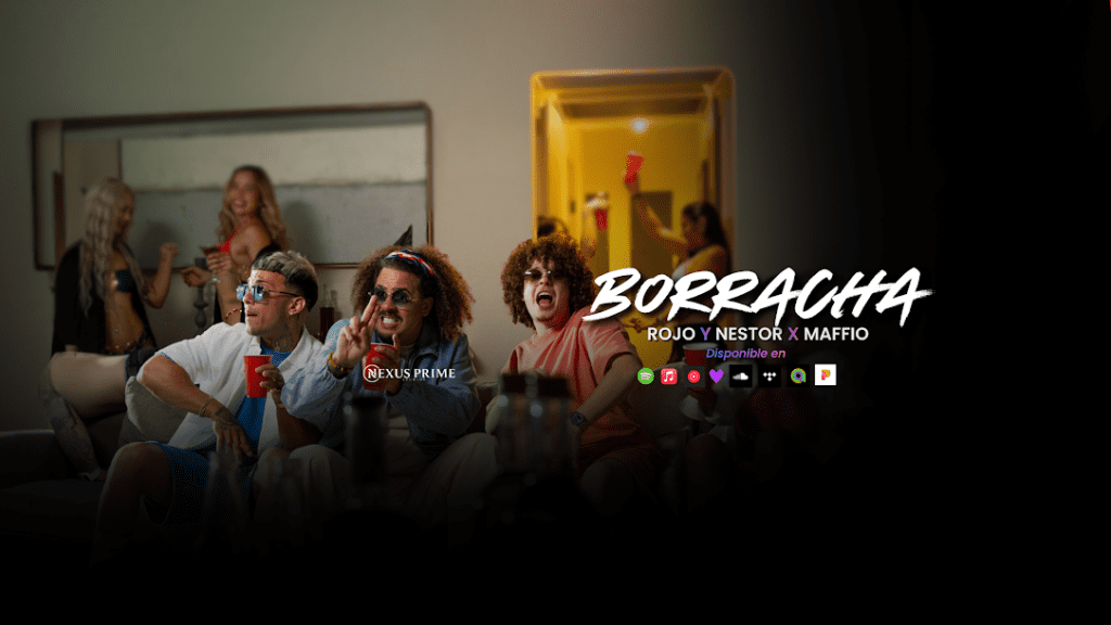 El Rojo, Néstor y Maffio apuestan al verano con “Borracha” en 2026