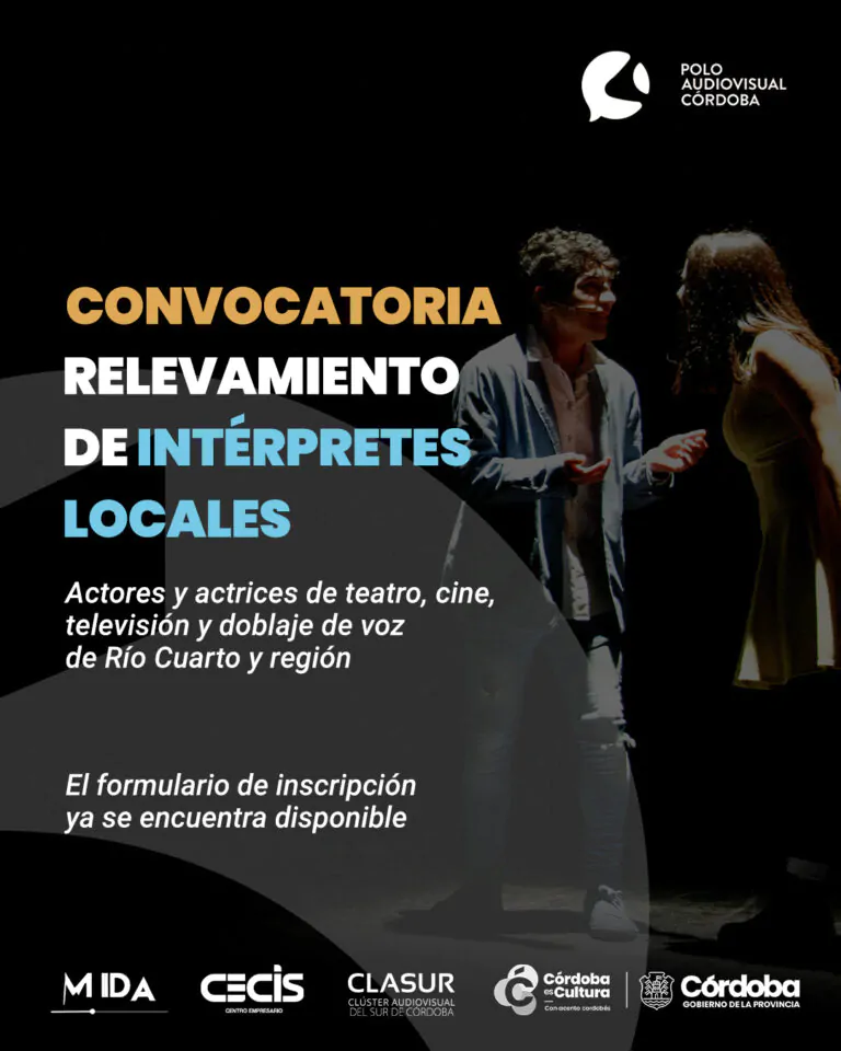 Abren convocatoria para crear un registro audiovisual en 2026