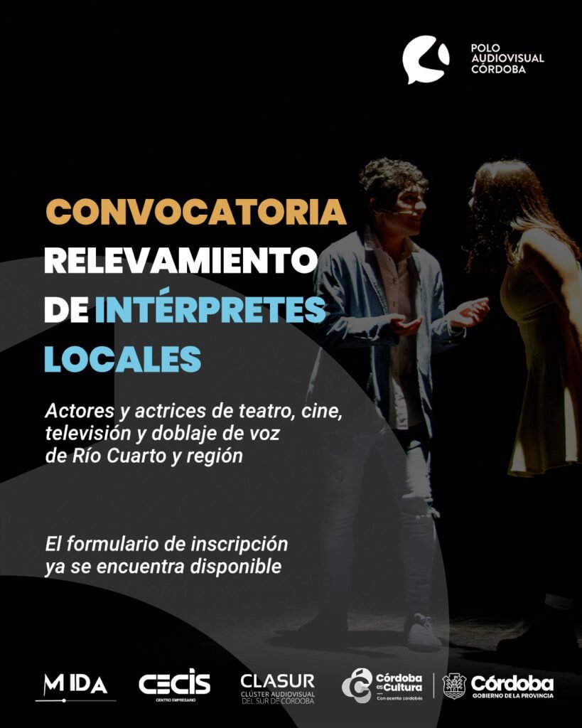 Abren convocatoria para crear un registro audiovisual en 2026