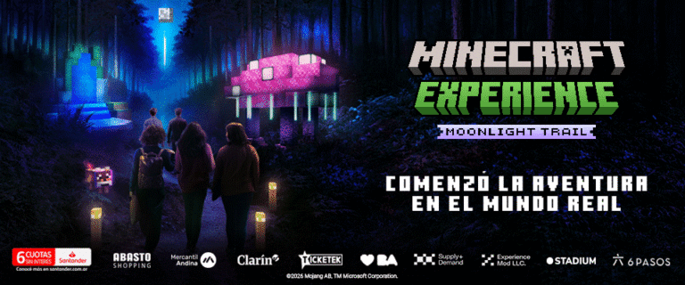 Se vive  en Buenos Aires Minecraft Experience: Moonlight.TicketsGO! on line!!!