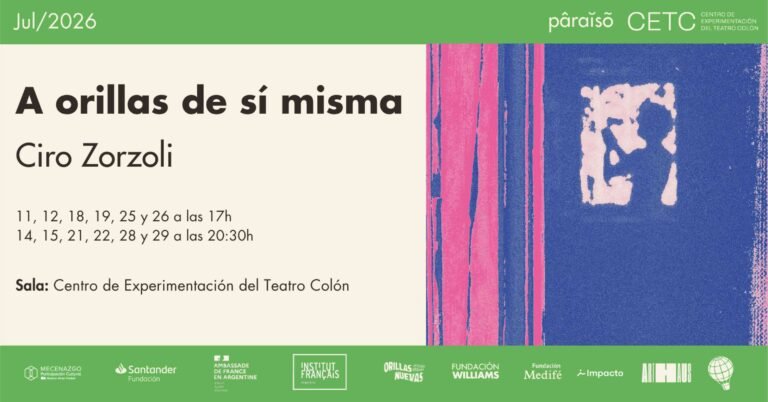 PARAISO CLUB estrena A orillas de sí misma en 2026. TicketsGo!