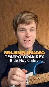 Benjamin Amadeo y su nuevo álbum Mil Disparos en gira 2026