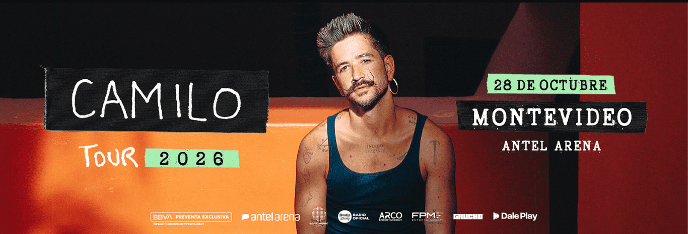 Camilo regresa a Argentina en 2026 con un show cargado de éxitos