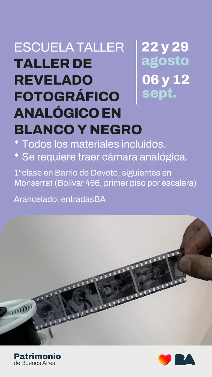 Nuevo Taller de Revelado Fotográfico Analógico en Blanco y Negro en 2026