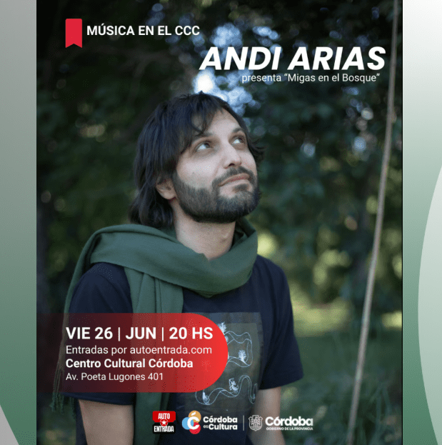 Andi Arias presenta Migas en el Bosque en vivo 2026