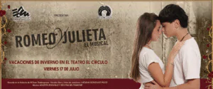 Romeo y Julieta – El Musical llega al Teatro El Círculo en 2026. TicketsGo!