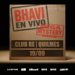 Bhavi reinventa los conciertos con su propuesta “Mystery Tour” en 2026