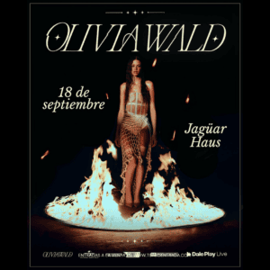Olivia Wald regresa a Rosario con la gira de Otra Que Arde en 2026. Ocio Tickets!