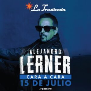 Alejandro Lerner anuncia un show íntimo en La Trastienda en 2026. TicketsGo!