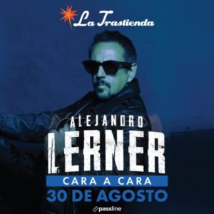 Alejandro Lerner anuncia un show en La Trastienda en 2026. Ocio Tickets!