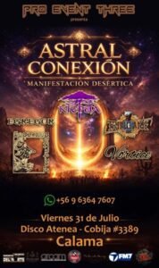 Kiepja encabezará el festival en Calama en 2026. Ocio Tickets!