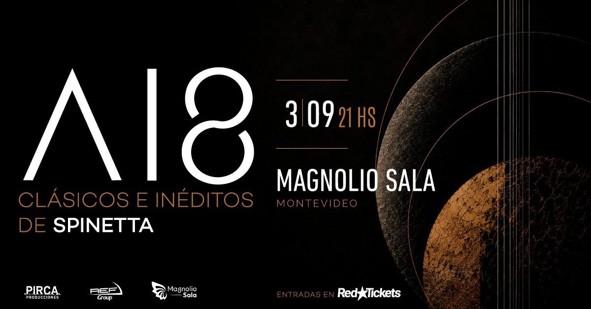 A18 revive la obra de Spinetta en La Plata en 2026. Ocio Tickets!