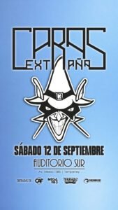 Caras Extrañas llega a Temperley con un show en el Auditorio Sur. Ocio Tickets!