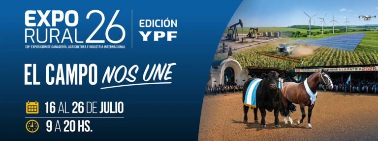 Abre la 138° Expo La Rural 2026.Imperdible en vacaciones.  Anticipadas Ocio Tickets!!!