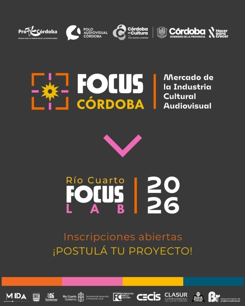 Abren la convocatoria para participar de Río Cuarto FOCUS Lab 2026