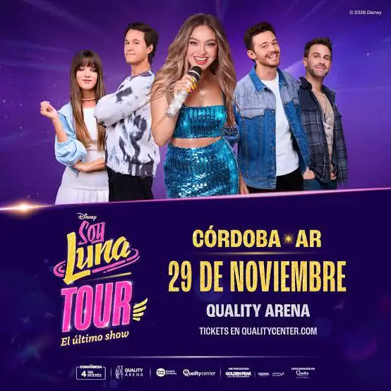 Soy Luna inicia en Buenos Aires gira Latam 2026