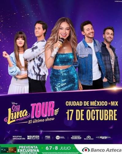 Soy Luna inicia en Buenos Aires gira Latam 2026