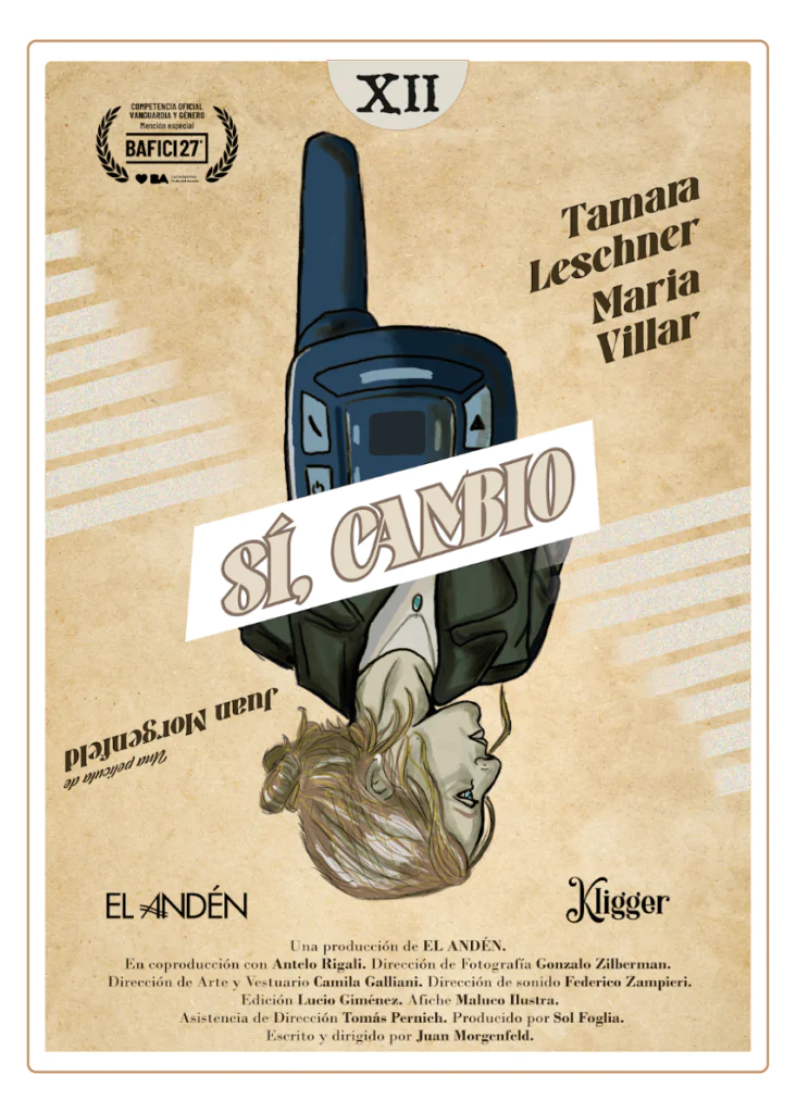 Sí, cambio llega a los cines el 23 de julio del 2026