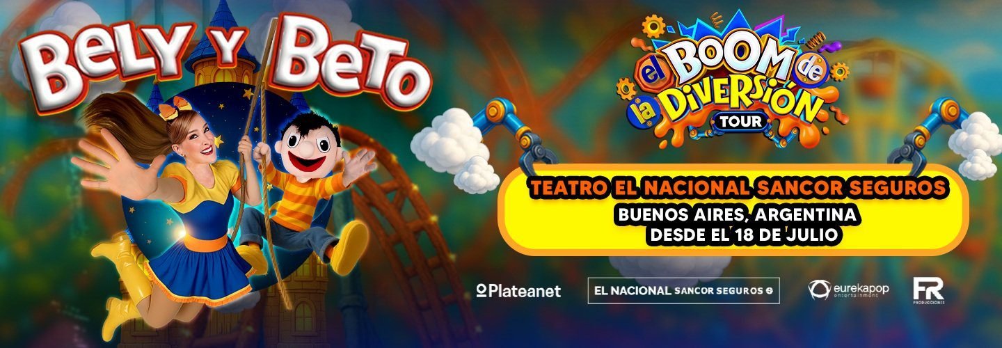 Bely y Beto llegan por primera vez a Argentina en 2026. Ocio Tickets!