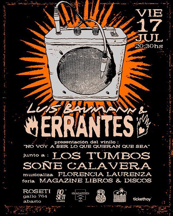 Luis Baumann & ERRANTES presentan 