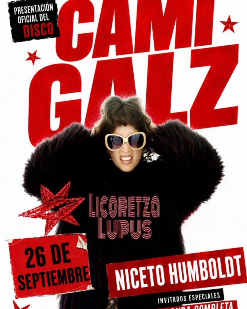 Cami Galz presenta “Licoretza Lupus” en 2026. Ocio Tickets!