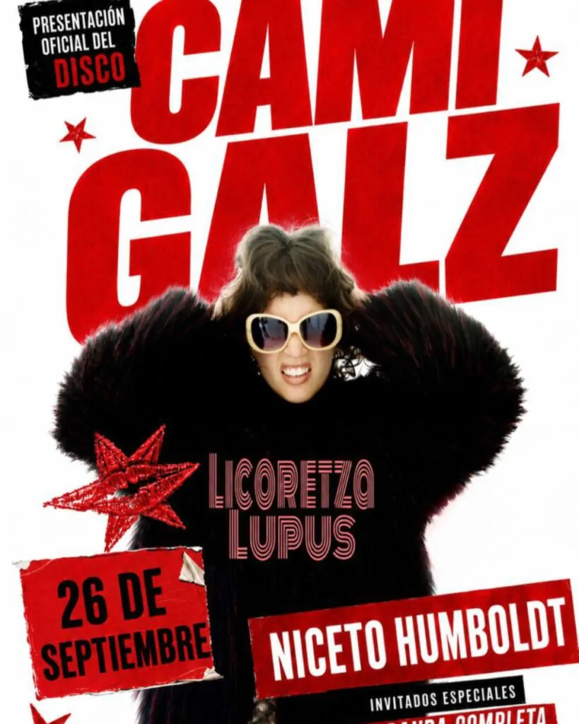 Cami Galz presenta “Licoretza Lupus” en 2026. Ocio Tickets!