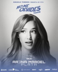 Ángela Torres llega a Mar del Plata en 2026 con “No me olvides Tour”
