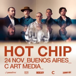 Hot Chip regresa a la Argentina en 2026. Ocio Tickets!