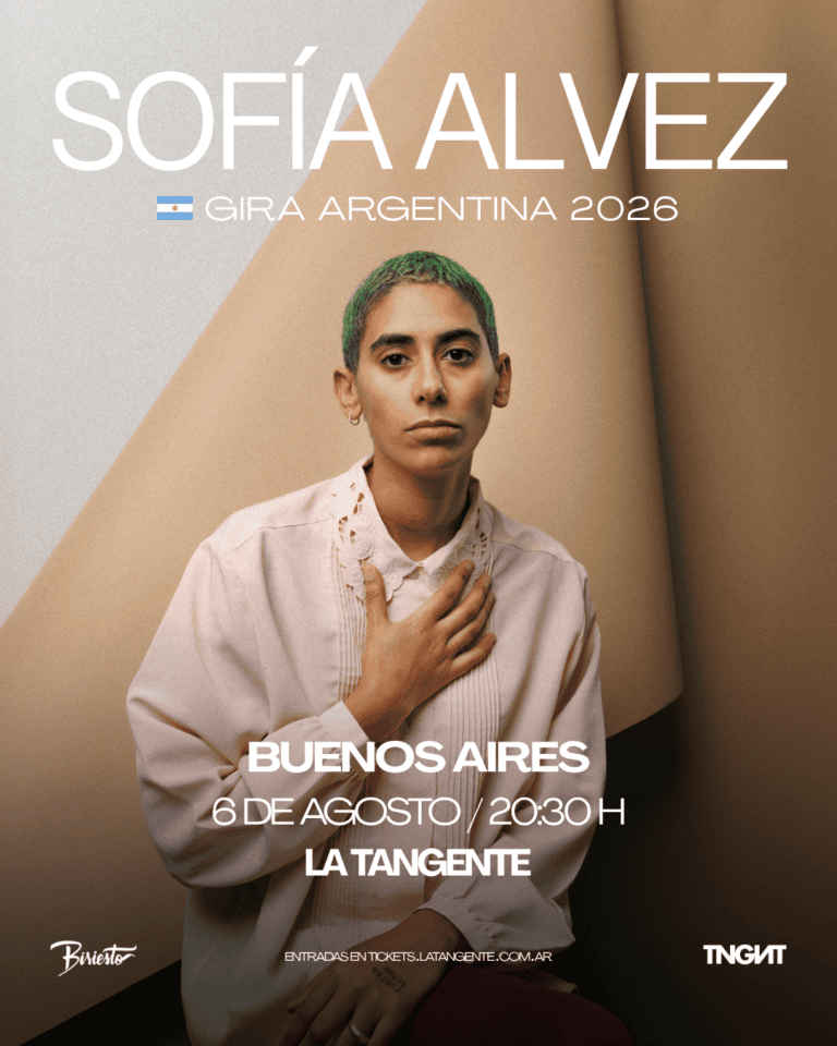 Sofía Alvez llega con gira a Argentina. Ocio Tickets!