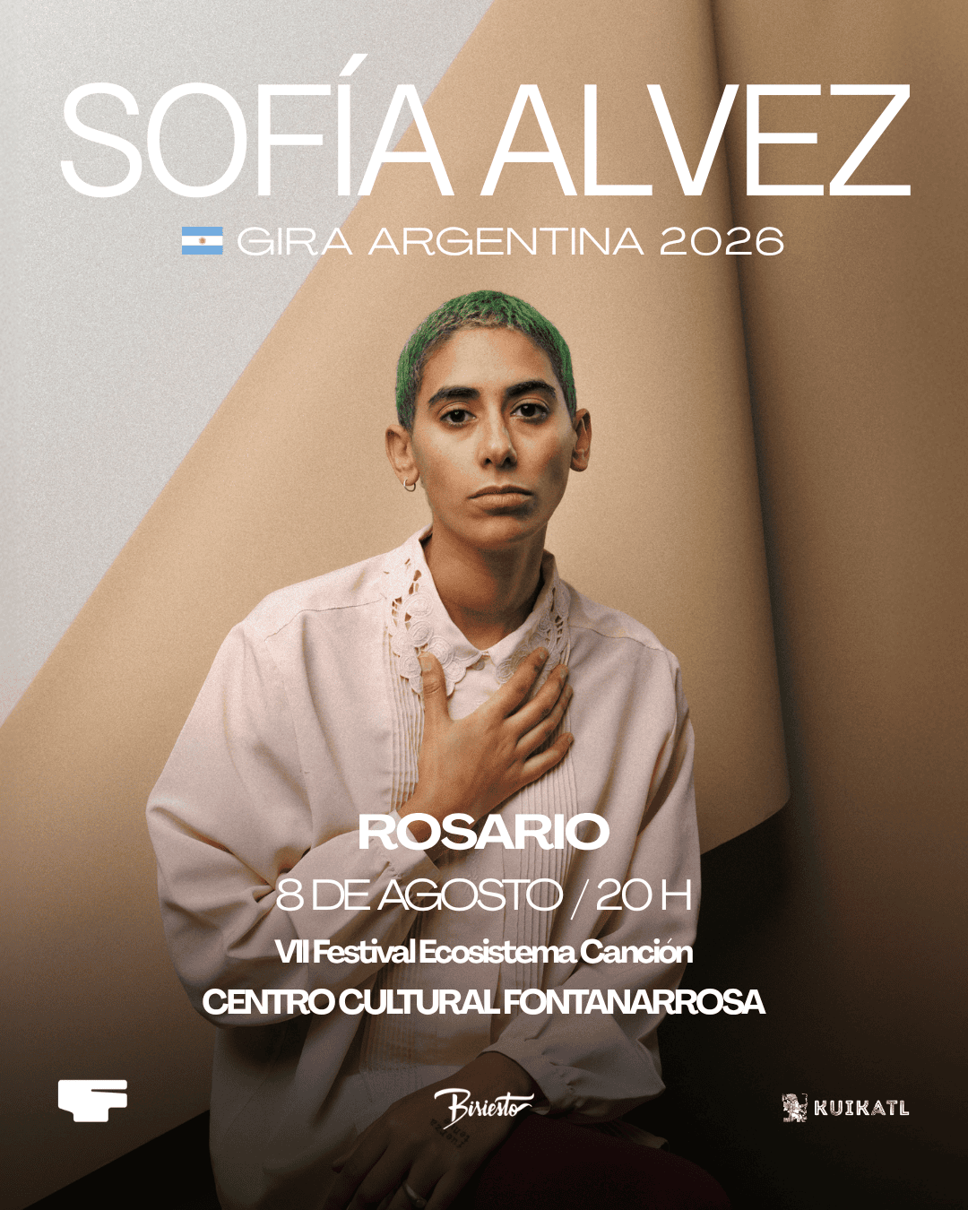 Sofía Alvez llega con gira a Argentina. Ocio Tickets!