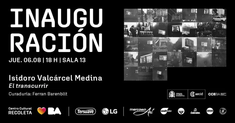 El Centro Cultural Recoleta inaugura El transcurrir, de Isidoro Valcárcel Medina en 2026