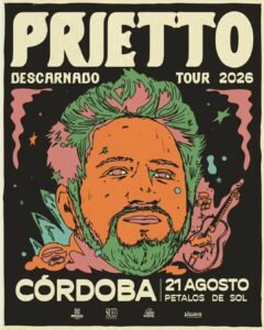 Prietto se presenta en Pétalos de Sol en 2026. Ocio Tickets!